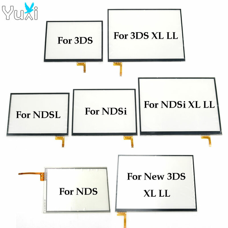 يوكسي استبدال لوحة شاشة لمس عرض محول الأرقام الزجاج ل نينتندو DS لايت ل NDSL NDSi جديد 3DS XL LL وحدة التحكم
