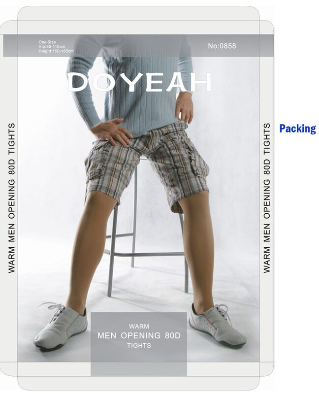 DOYEAH-جوارب رجالية مفتوحة 80D ، لباس ضيق سميك ودافئ ، لباس ضيق عصري ، جوارب تشكيل ، جوارب مثيرة ، ربيع وخريف 0858