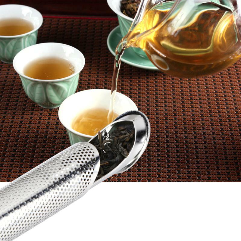 الفولاذ المقاوم للصدأ الشاي Infuser الإبداعية الأنابيب تصميم المعادن مصفاة شاي ل القدح يتوهم تصفية ل شاي بوير شاي أعشاب أدوات اكسسوارات