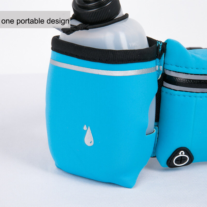 تشغيل الخصر حقيبة الرياضة حزمة مراوح النساء الرجال حقيبة بحزام الهاتف حقيبة ظهر هيدراتية مقاوم للماء تشغيل الملحقات المياه