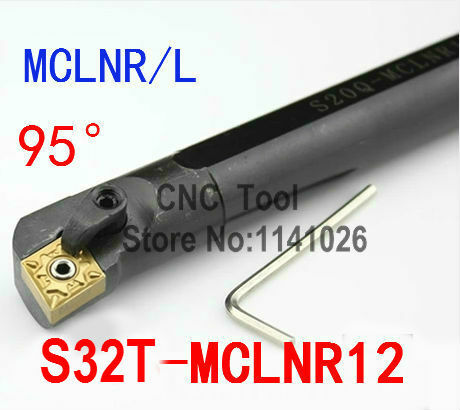 S32T-MCLNR12 32 مللي متر مخرطة أدوات القطع CNC تحول أداة مخرطة آلة أدوات الداخلية المعادن مخرطة أداة مملة بار نوع MCLNR/L