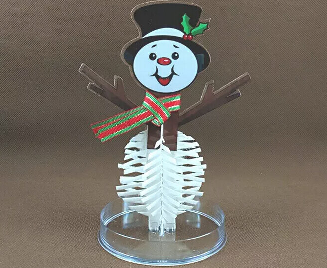 2019 17Hx10Dcm البصرية الأبيض ماجيك تزايد ورقة ثلج الثلج شجرة الثلج الاصطناعي رجل الأشجار العلوم الاطفال عيد الميلاد اللعب