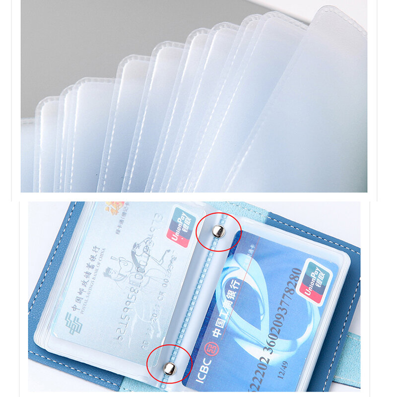 APP بلوق النساء الرجال غطاء جواز السفر ID بطاقات الأعمال الائتمان محفظة بحامل بطاقات حافظة للبطاقات فام Carteira Mujer للوثائق 2019