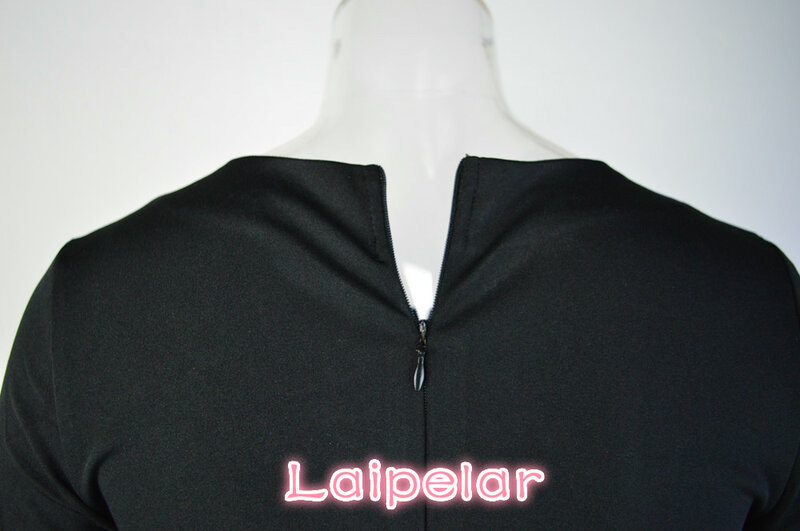 Laipelar-غمد مخرم بأكمام طويلة للنساء ، ملابس مثيرة بلون سادة