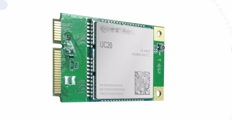 JINYUSHI ل UC20 UC20-G البسيطة Pcie UMTS/HSDPA/GSM/EDGE GNSS 3G 800/ 850/ 900/ 1900/ 2100MHZ وحدة 100% جديد وأصلي