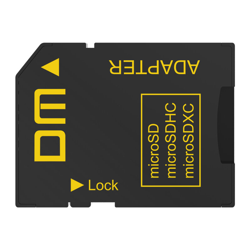 DM SD-T2 الذاكرة بطاقة محولات SD2.0 comptabile مع مايكرو ميكروسدهك microSDXC سوبورت ماكس قدرة إلى 2 تيرا بايت
