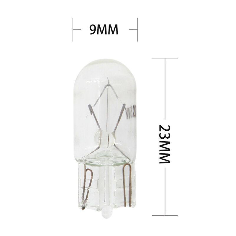 مصباح هالوجين كهرماني/أبيض ، مصباح قراءة للسيارة W5W T10 194 158 ، لمبات خلوص داخلية ، 12 فولت 5 واط ، 10 قطعة