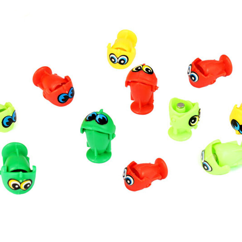 مضحك الإلكترونية الصغيرة الدورية في الداخل ألعاب لعبة الأسماك مجموعة المغناطيسي الأسماك دمية موسيقية للأطفال أكثر من 3 سنوات لون عشوائي