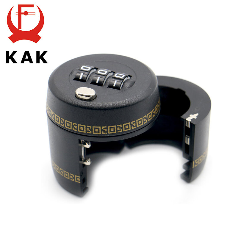 KAK-قفل بلاستيكي بكلمة مرور للزجاجات ، قفل النبيذ ، سدادة الفراغ ، جهاز حفظ الأثاث ، الأجهزة