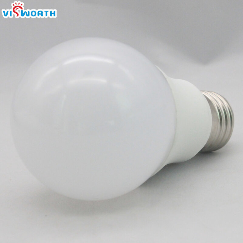 VisWorth-لمبة LED A60 ، 9 واط ، 12 واط ، E27 ، SMD2835 ، مصباح كاشفة ، أبيض دافئ ، أبيض بارد ، تيار متردد 110 ، 220 فولت ، 240 فولت