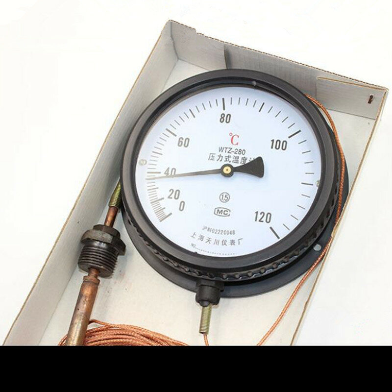 1 قطعة ميزان الحرارة الرقمي الضغط مؤشر نوع ميزان الحرارة 5 متر كابل قابل للتعديل