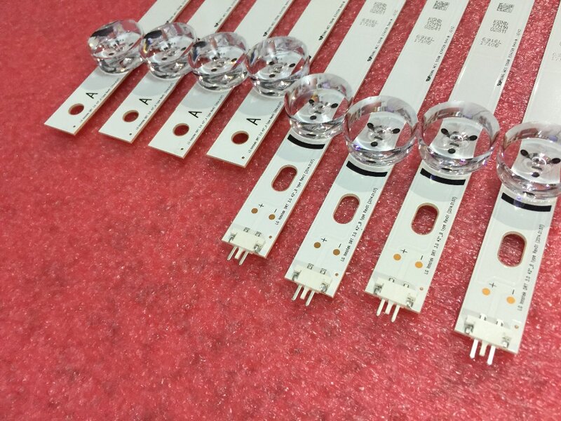 قضبان LED لـ LG DRT 100% 42-A/B ، أصلي ، جديد ، 16 قطعة (8 A ، 8 B) ، النوع 6916L 1709B 1710B 1957E 1956E 6916L-1956A ، 3.0