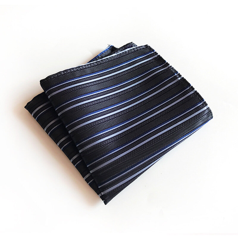 منشفة جيب بوليستر أحادية اللون 25x25 سنتيمتر ، بدلة عمل ، وشاح مربع