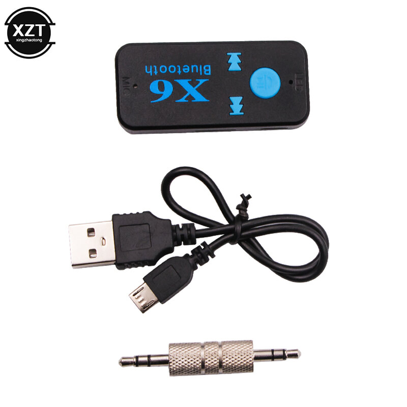 سماعة لاسلكية تعمل بالبلوتوث 4.1 محول 3 في 1 USB بلوتوث استقبال 3.5 مللي متر الصوت جاك TF قارئ بطاقات ميكروفون دعوة دعم ل رئيس X6