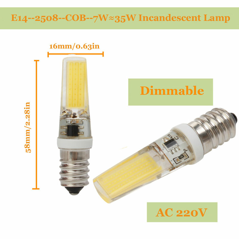 عكس الضوء G4 G9 LED المصباح الكهربي التيار المتناوب/تيار مستمر 12 فولت E14 220 فولت 7 واط COB SMD LED أضواء الإضاءة استبدال 50 واط الهالوجين الأضواء الثريا Lampada