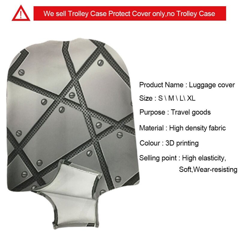 الدعسوقة Labybug طباعة إكسسوارات السفر حقيبة أغطية حماية 18-32 بوصة مطاطا غطاء غبار الأمتعة حالة لمط
