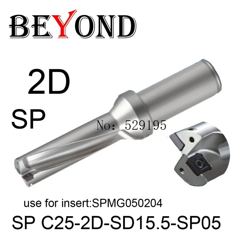 SP C25-2D-SD15-SP05/SP C25-2D-SD15.5-SP05 ، نوع الحفر ل SPMW SPMT 050204 إدراج U الحفر الضحلة حفرة فهرسة إدراج التدريبات