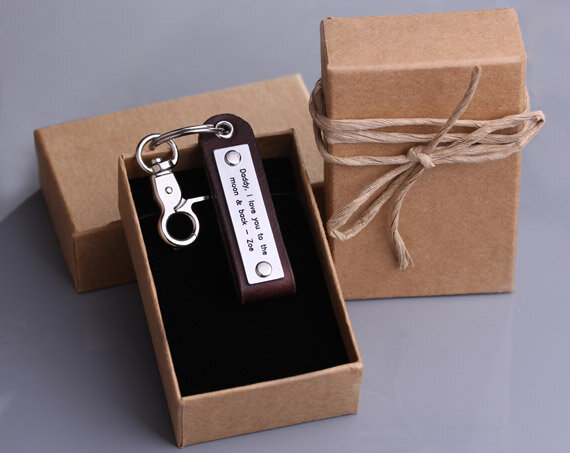 مشبك جلد المفاتيح-شخصية الجلود مفتاح سلسلة-الذكرى ، الزفاف ، عيد ميلاد أو هدية تخرج-رجل هدية