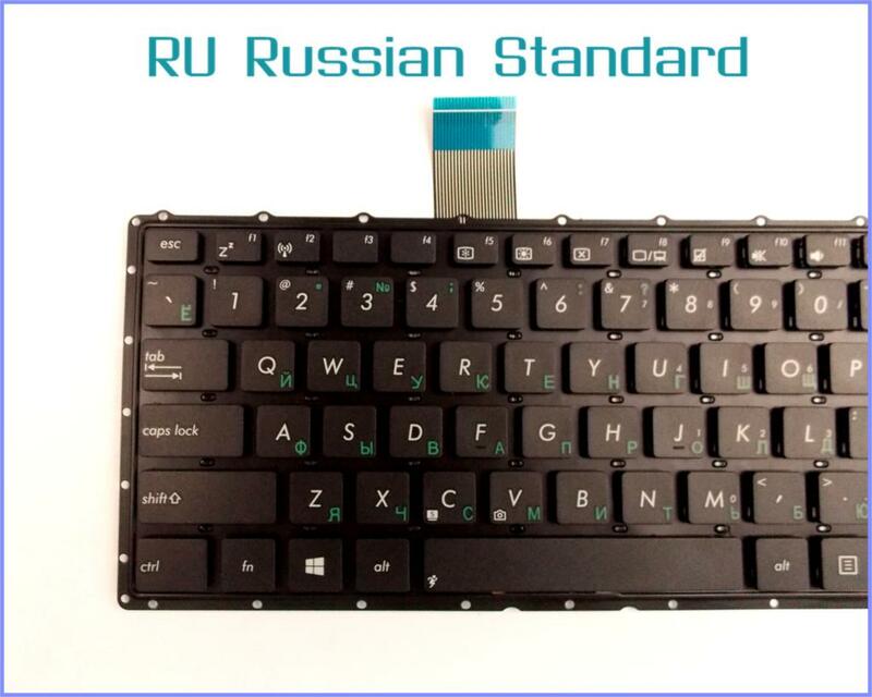 الروسية RU نسخة لوحة المفاتيح ل ASUS 13GN4O1AP030-1 MP-11L93US-920 X401EI235A 0KNB0-4100US00 AEXJ1U00010 المحمول لا الإطار