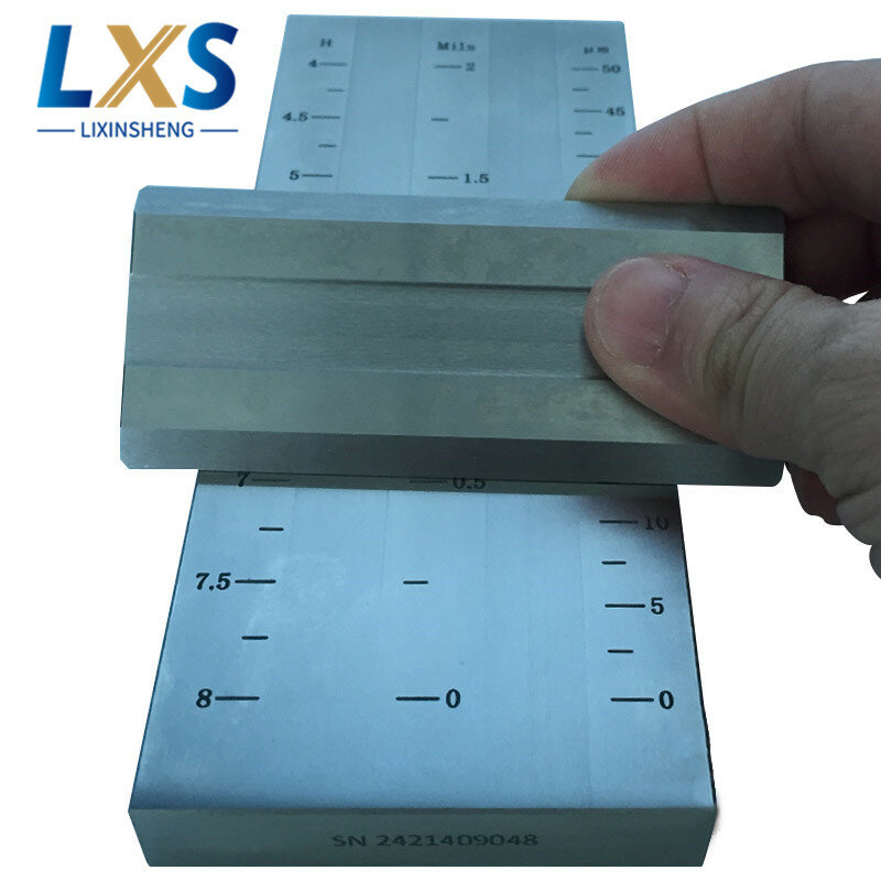 مقياس هيجمان 0.625um ، ذو أخدود مزدوج ، من الفولاذ المقاوم للصدأ ، عالي الجودة ، BGD242/0 (0-15um) للحبر