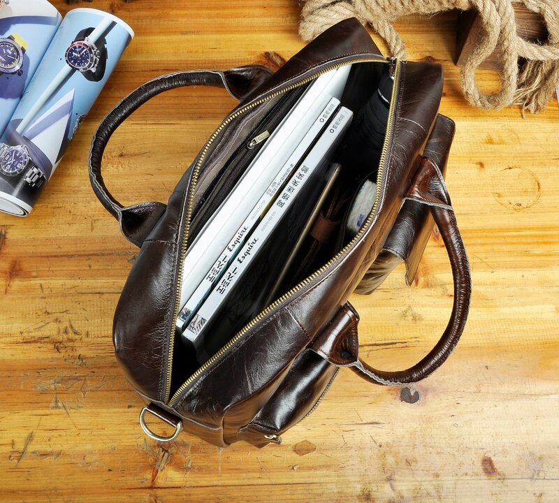جودة جلد الرجال حقيبة يد الموضة حقيبة أعمال وثيقة تجارية حقيبة لابتوب أسود ذكر الملحق محفظة حمل حقيبة b331