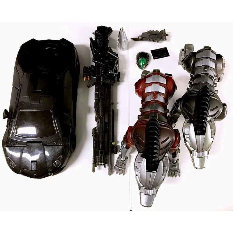 التحول قتل قفل VT-01 VT01 مع اثنين من الكلاب سبيكة معدنية كو UT R01 ألعاب مشوهة عمل الشكل روبوت جمع الهدايا