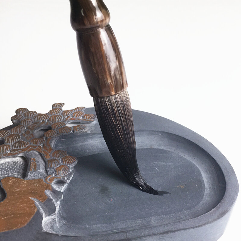 الصينية الخط فرشاة القلم هوبر الدب الشعر أكبر النصي العادية هوبر على شكل اللوحة فرشاة ممارسة الخط فرشاة