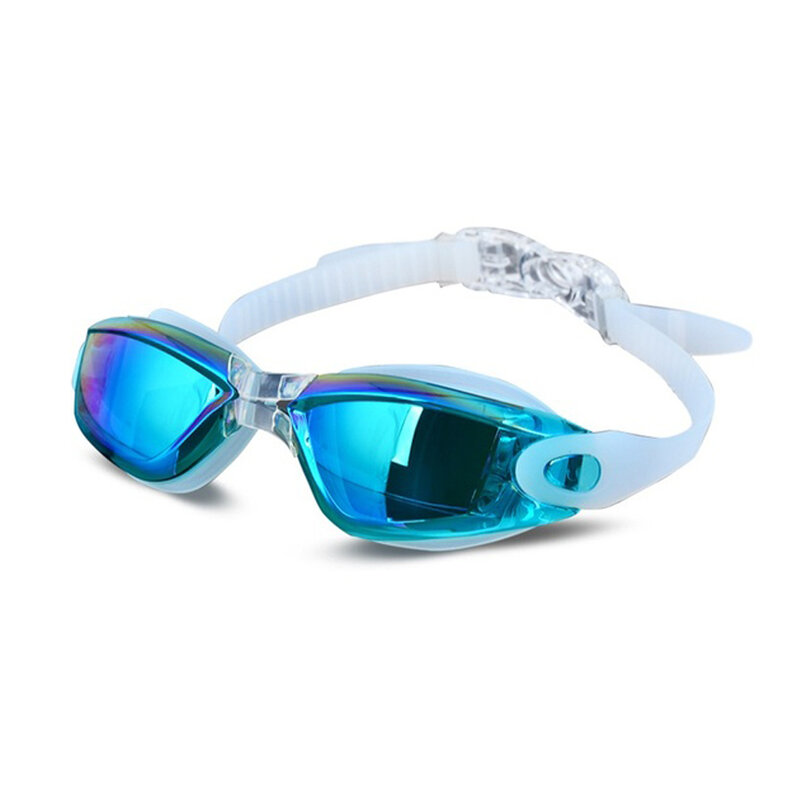 النساء الرجال الكهربائي UV مقاوم للماء نظارات الوقاية للسباحة مكافحة الضباب ملابس السباحة نظارات السباحة الغوص نظارات المياه Gafas قابل للتعديل