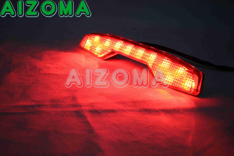 ATV Quadsport LED الضوء الخلفي الجمعية الأحمر الفرامل وقف الذيل ضوء الخلفية الذيل مصباح لسوزوكي LTR400 LTR450 LTR450R LTR 400 450