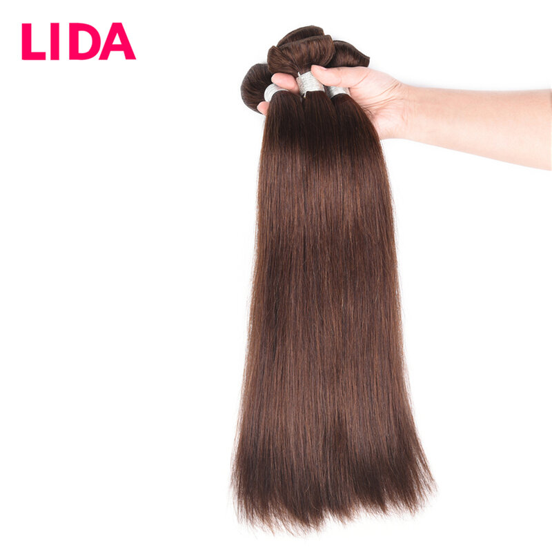 ليدا-شعر مستقيم طبيعي غير ريمي ، إطار مزدوج ، نسيج صيني ، 8 إلى 26 بوصة ، مجموعة من 3