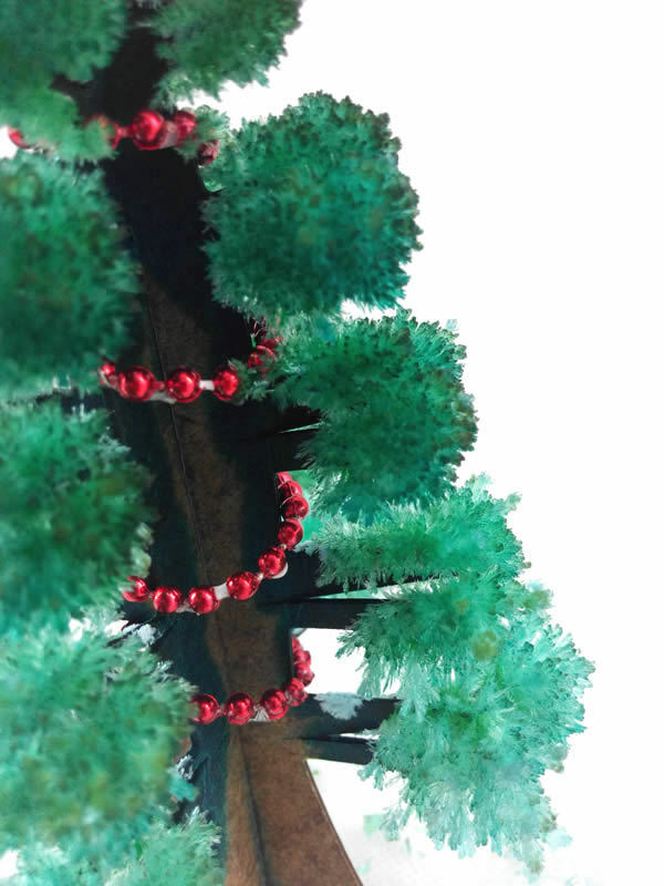 2019 28Hx11Dcm اضافية كبيرة الأخضر ماجيك تزايد ورقة بلورات عيد الميلاد مجموعة شجرة اصطناعية الصوفي الأشجار العلوم الاطفال اللعب مضحك