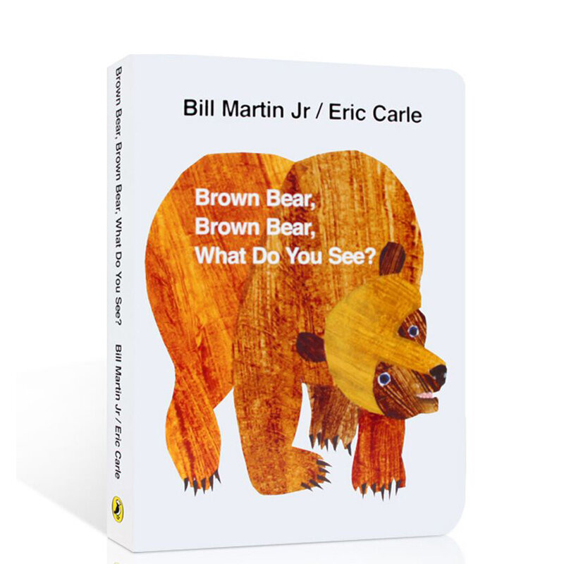 أفضل الكتب مبيعا الدب البني ماذا ترى الكتب المصورة الإنجليزية للأطفال هدية الطفل