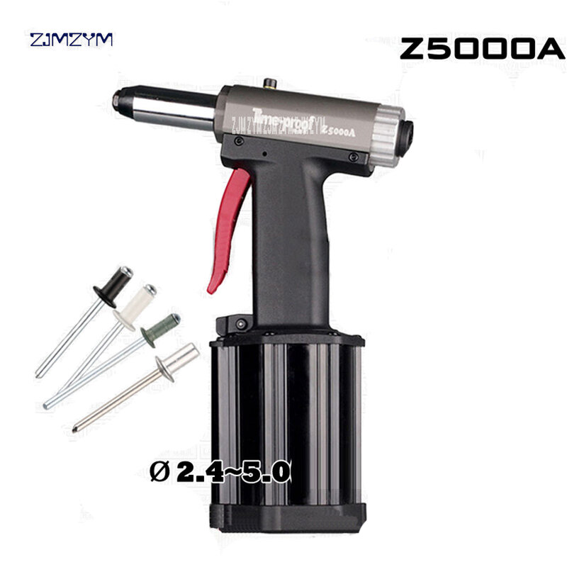 Z5000A هوائي برشام بندقية الهيدروليكية أداة التثبيت الهواء المبرشم أداة السلطة ل 0.5-0.7Mpa الغاز pressureأعمى المسامير