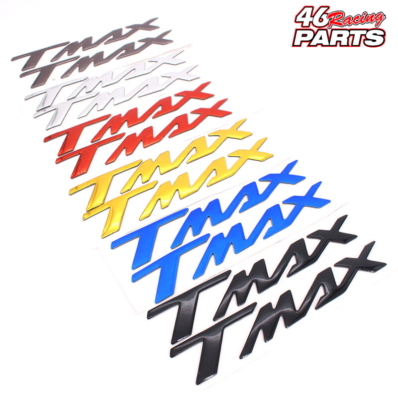 ملصقات لدراجة نارية ثلاثية الأبعاد مرتفعة للدبابات ، إكسسوارات شعار ، مناسبة لياماها TMAX ، شارة