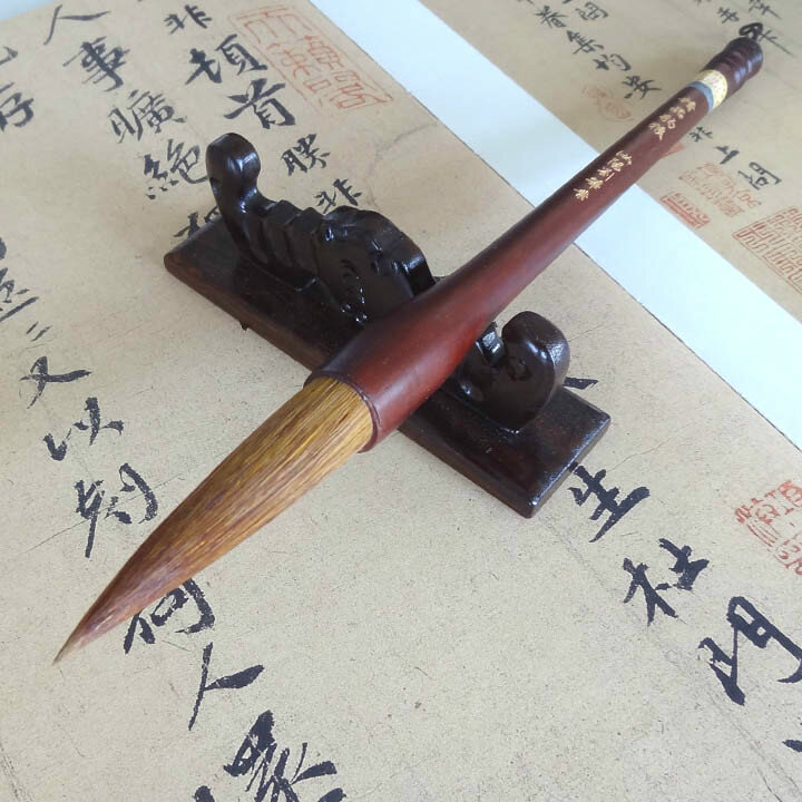Ruyang-فرشاة شعر ابن عرس نقية ، قلم خط صيني للكتابة والرسم ومجموعة أقلام وفرش للرسم الصيني ومستلزمات الكتابة