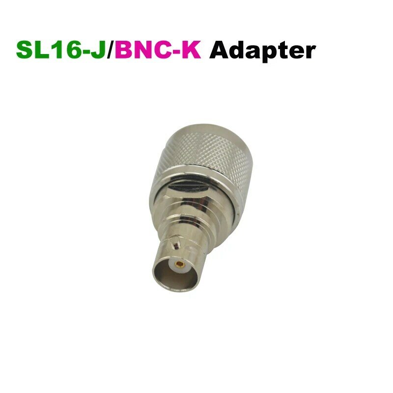 SL16-J (PL259 UHF)/BNC-K (BNC الإناث) جاك RF محول