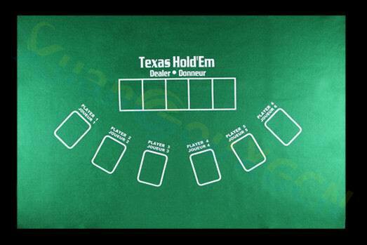 تكساس هولدم غير المنسوجة الجدول حصيرة بوكر منضدة ألعاب أفضل 21 نقطة النرد مفارش المائدة السفر حفلة الترفيه الأسرة اللعب