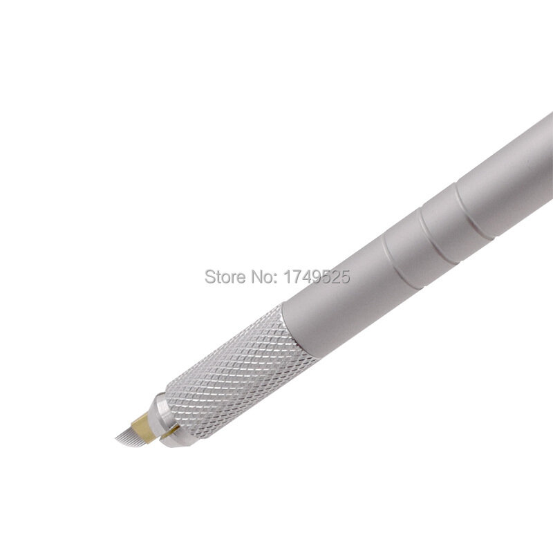 قلم الوشم تجميل دائم آلة Microblading الحاجب القلم ل الشفاه الوشم و الحاجب الوشم Tebori القلم مع 2 قطعة شفرة إبرة