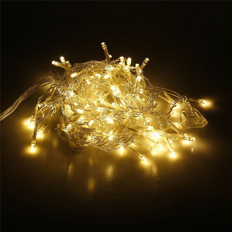 إكليل عيد الميلاد LED ، 220 فولت/110 فولت ، للاستخدام الداخلي ، 0.4-0.6 متر ، للحفلات ، الحديقة ، المسرح ، الديكور