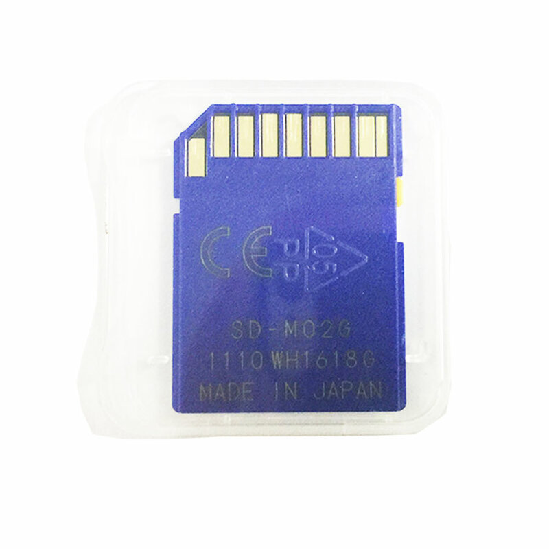 بطاقة SD آمنة قياسية ، بطاقة ذاكرة للكاميرات الرقمية وكاميرات الفيديو ، قفل الذاكرة ، Class2 SD-M02G ، 2GB