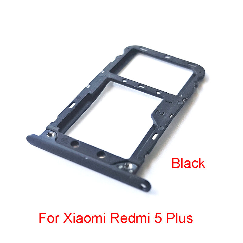 قطع غيار محول لـ Xiaomi Redmi 5 Plus ، حامل بطاقة SIM ، جديد