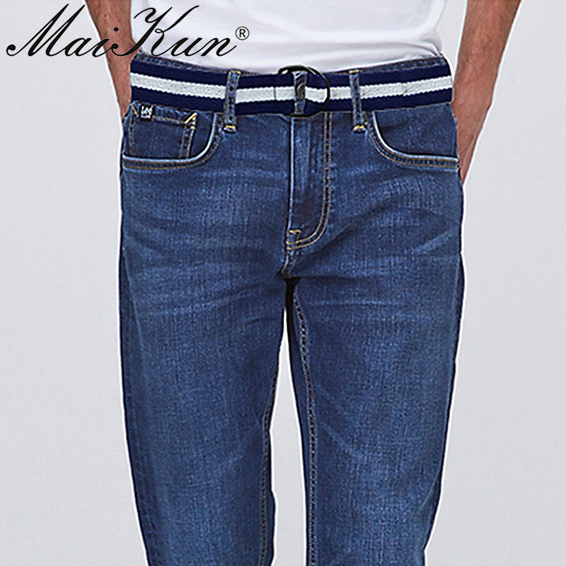 Maikun التكتيكية قماش الرجال حزام عالية الجودة للجنسين مزدوجة D-حلقة مشبك زنار قماش عادي الإناث حزام النسيج ل الجينز