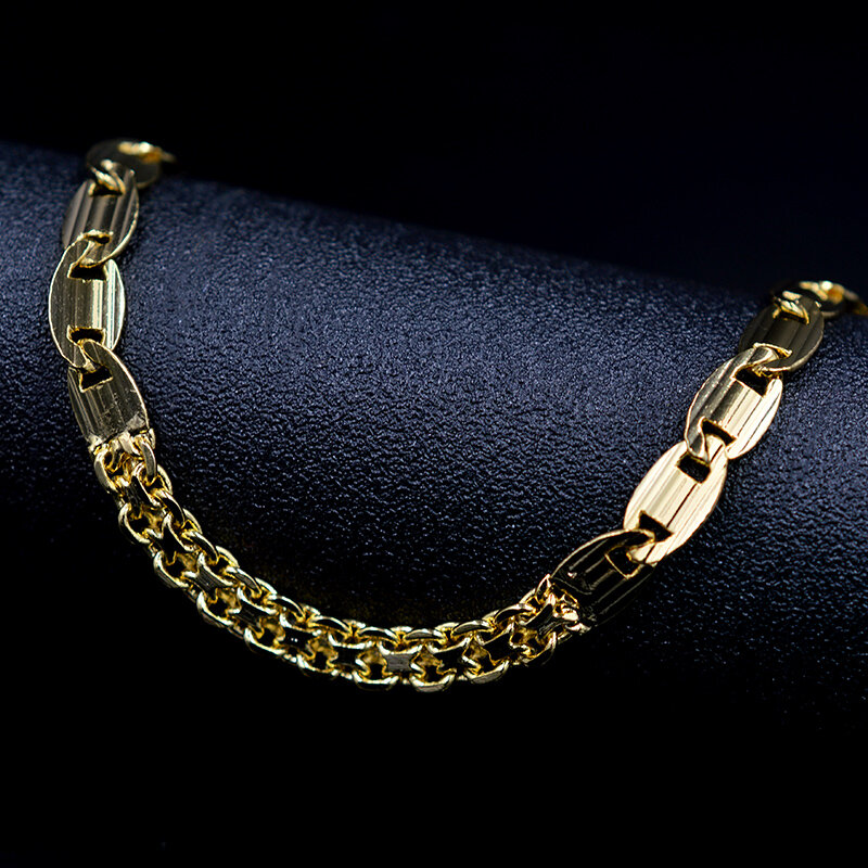 صني-سلسلة ربط هندسية للنساء ، مجوهرات الأزياء ، قلادة ماكسي ، دبي ، جودة عالية ، هدية احتفالية ، 2021