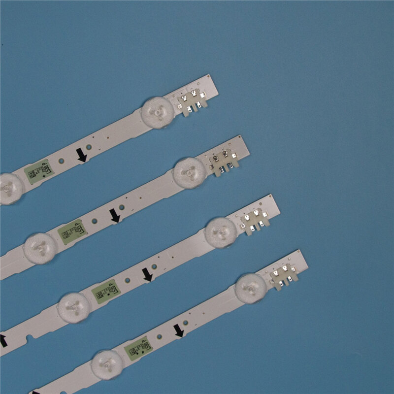 قضبان مصفوفة مع إضاءة خلفية للتلفزيون LED ، مجموعة من 4 قطع ، لسامسونج UE32J5530AU UE32J5505AK UE32J5520AU 32 بوصة