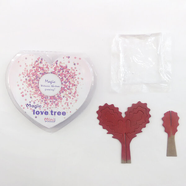 لعبة شجرة الحب السحرية للأطفال ، 75 مللي متر ، H ، بريق أحمر ، نبات سحري ، قلب سحري ، أشجار الكريسماس ، ألعاب علمية ، حداثة ، 2019