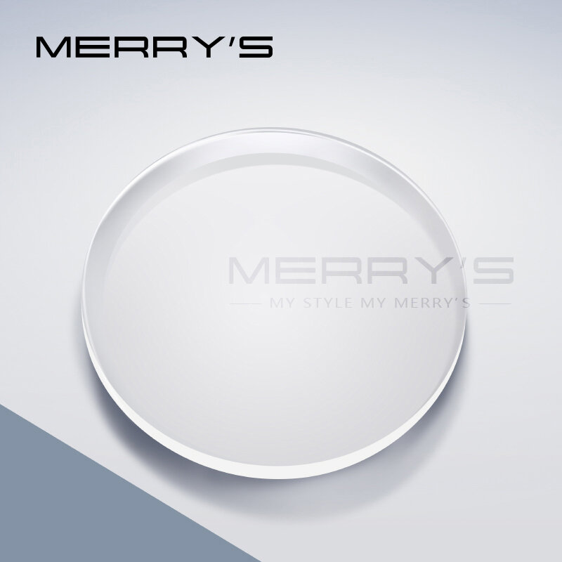 MERRYS وصفة طبية سلسلة 1.56 1.61 1.67 1.74 CR-39 الراتنج شبه الكروي نظارات العدسات قصر النظر قصر النظر الشيخوخي عدسة بصرية
