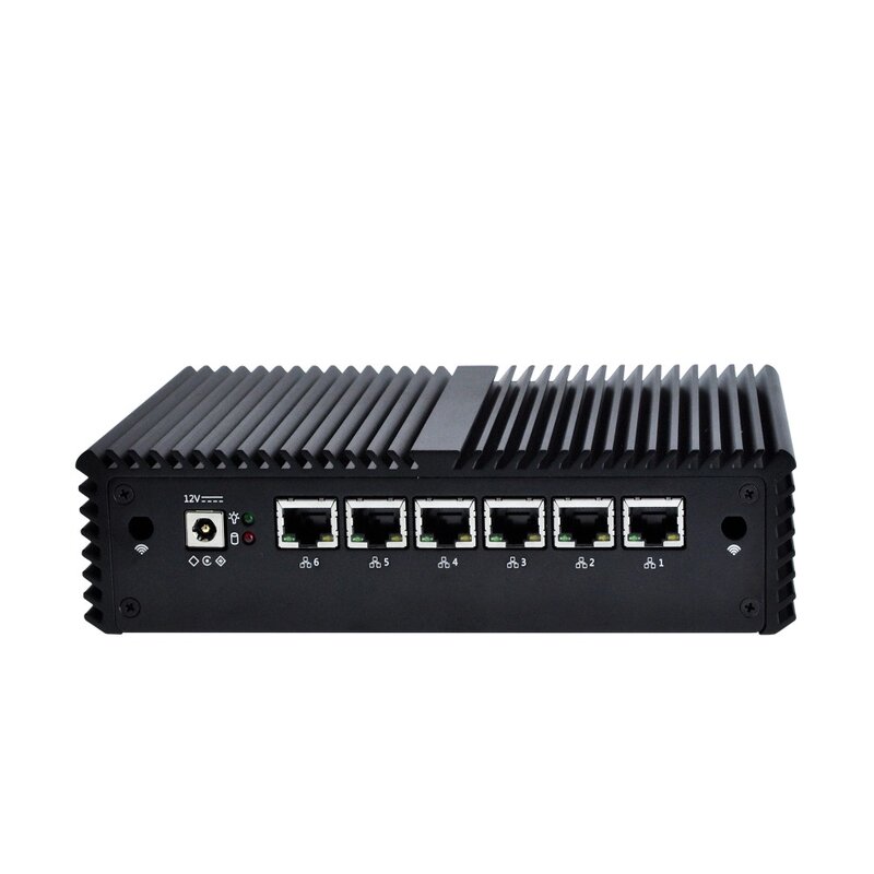 جهاز توجيه مصغر حائطي للحماية ، 6 LAN ، I7 7500U ، I5 7200U ، I3 7100U ، AES و NI ، شحن مجاني