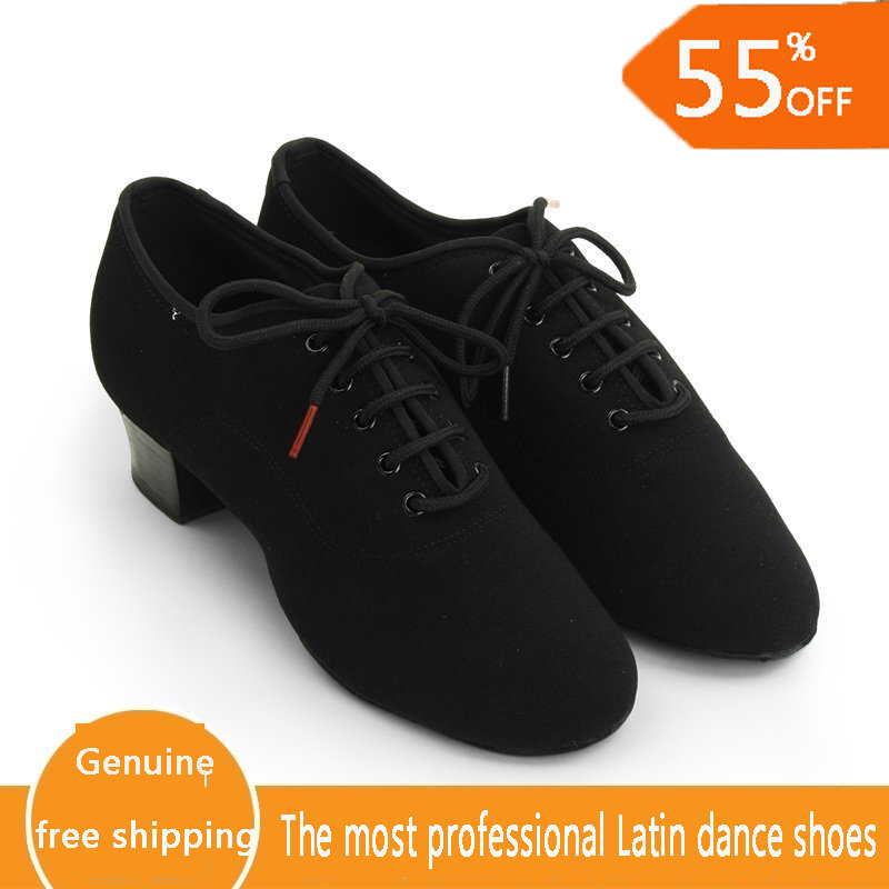 حقيقي BD الرجال اللاتينية الرقص أحذية الكبار اثنين نقطة باطن المعلم أحذية لينة قاعدة الذكور 417 أكسفورد كعب 4.5 سنتيمتر قماش تنفس