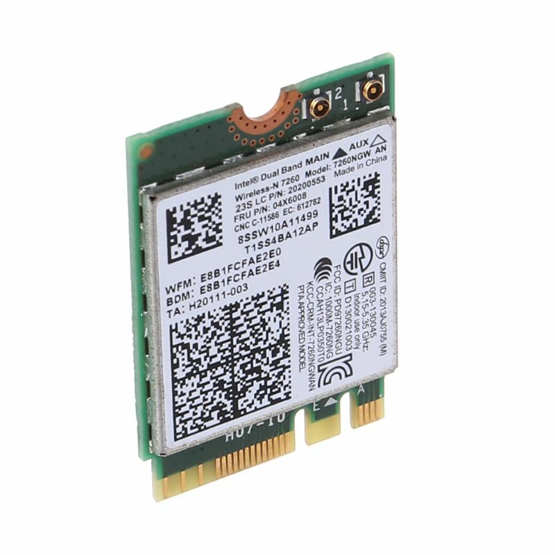 بطاقة واي فاي لاسلكية مزدوجة النطاق 04X6008 7260NGW AN, بلوتوث 4.0 لأجهزة Lenovo ThinkPad T440 T440p W540 L440 L540 X240s