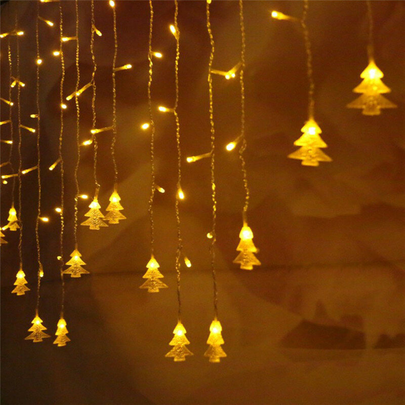 إكليل ستارة LED ، 5 م ، 16.4 قدم ، 0.4 م ، 0.5 م ، 0.6 م ، للكريسماس ، الحفلات ، الزفاف ، الديكور الخارجي
